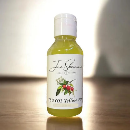 Jiore Tsuyoi Oil Skin Whitening Yellow Peel Brightening & Exfoliating Treatment Skin